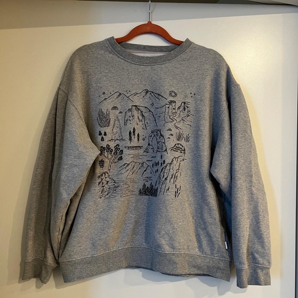 Parks Project crewneck sweatshirt like new